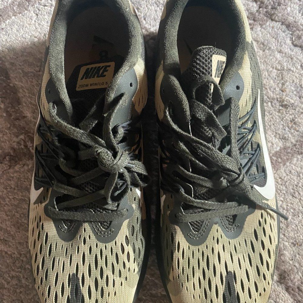 Nike Men's Zoom Winflow5 Size 8 Camo Running Shoes - Picture 3 of 8